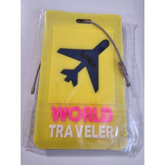 KIDS 4 Pack TSA Approved Luggage Tags for suitcases Cute Travel Name Tag - Picture 5 of 10